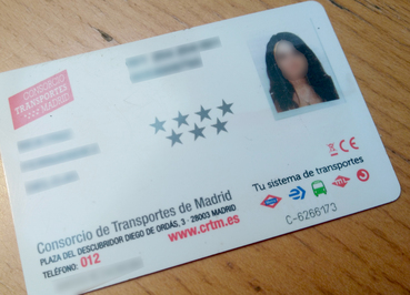 Abono Transportes Consorcio Madrid 1