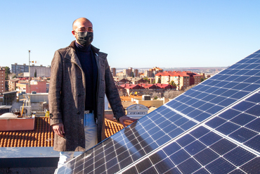 Paneles solares Edificio Arriaca  Israel Marco