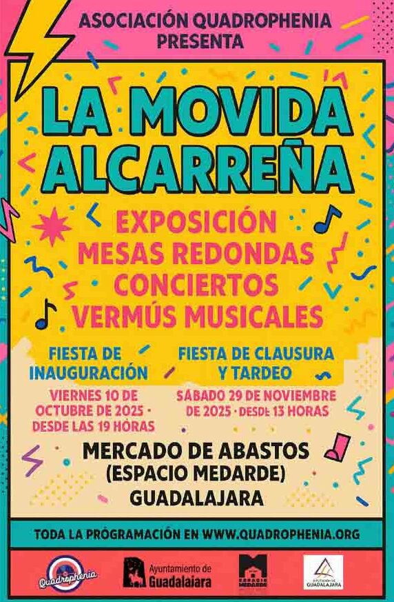 Cartel LA MOVIDA ALCARREÑA 1