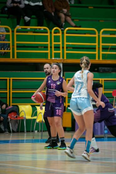 Sandra Sanz jugadora más destacada de Ferial Plaza en la derrota ante C.B. Polígono
