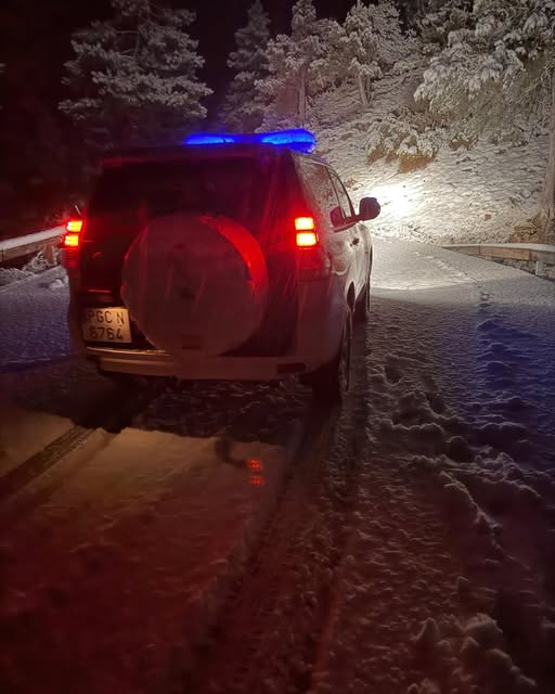 Guardia Civil Rescate nieve Peralejos