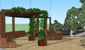 PROYECTO PARQUE ENTREPENAS PERGOLA