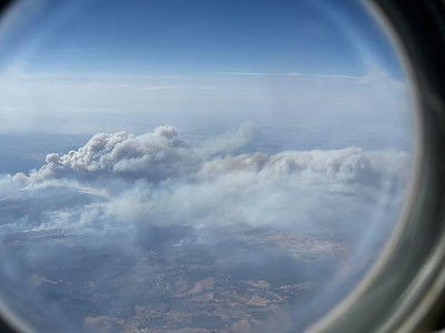 Foto: José Miguel Sánchez Rojo Incendio Sierra Norte avión Foto José Miguel Sánchez Rojo 3