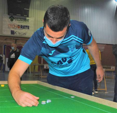 David Ruiz en acción