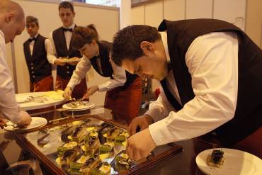 trabajadores restaurante