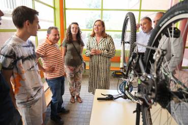 Consejera de Educación en el IES Luis de Lucena