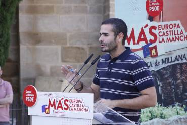 Elecciones Europeas . PSOE Alcocer Borja castro
