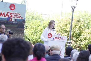 Elecciones Europeas . PSOE Alcocer Cristina Maestre