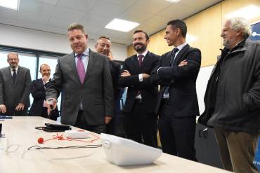 Getecom visita Page y Escudero Fibra óptica