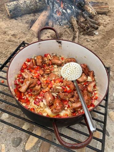 I Dia Legumbre Cogolludo Garbanzos con arroz El Rancho de Emi