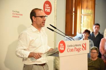 Pablo Bellido secretario provincial del PSOE y candidatoa a Cortes CLM en Cabanillas