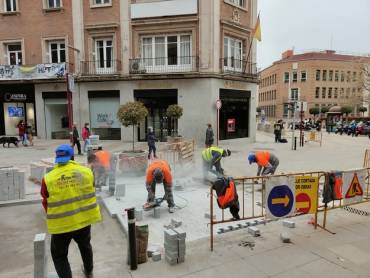 Trabajo - obras - paro