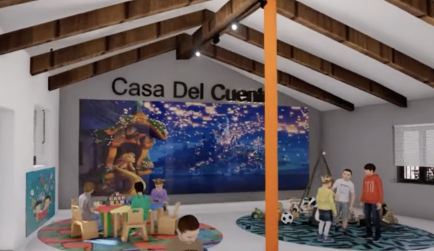 casa de los cuentos interior