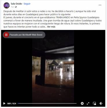 facebook Sala Oxido