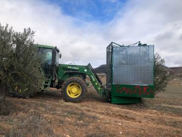 máquina varear olivos 2