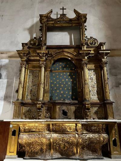 retablo barroco almonacid restaurar