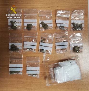 Guardia Civil drogas Azuqueca menudeo hachís 1
