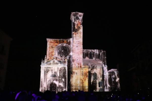 Sigüenza IX centenario video mapping 2