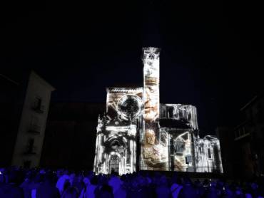 Sigüenza IX centenario video mapping 3