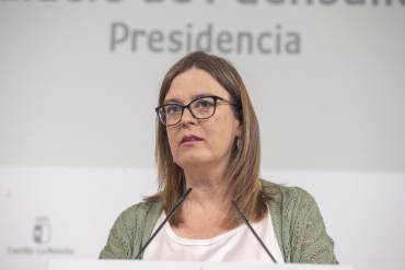 Esther Padilla portavoz Gobierno CLM