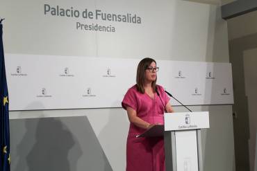 Esther Padilla portavoz Gobierno CLM 2