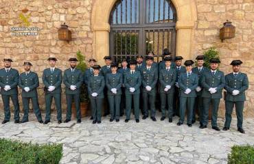 Guardia Civil nuevos efectivos de la compañía de Sigüenza 1 1