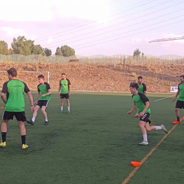 El Aovera ya entrena a las órdenes de Rubén Castillo Rubi