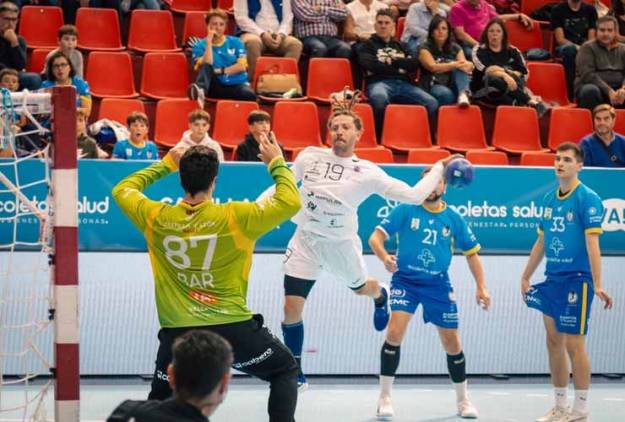 Chiuffa volvió por fin al equipo pero no pudo evitar la derrota de Impulse BM. Guadalajara ante Recoletas Valladolid Foto Alejandro Nieto