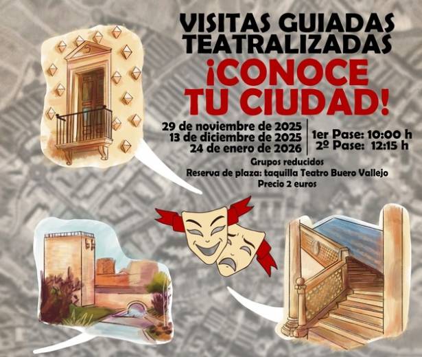 Cartel promocional vistas teatralizadas 1