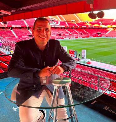 Rubén Castillo Rubi entrenador del Alovera F.C OK