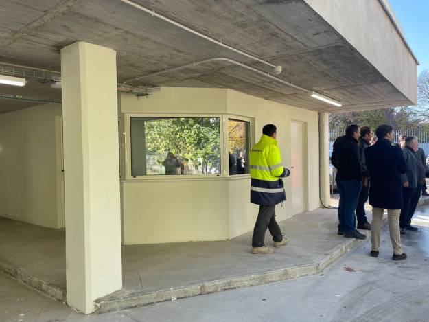 aparcamiento disuasorio garita