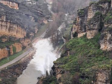 Embalse de Alcorlo inundaciones Mamen Barra 2