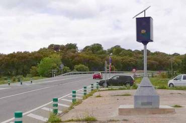 Radar fijo carretera