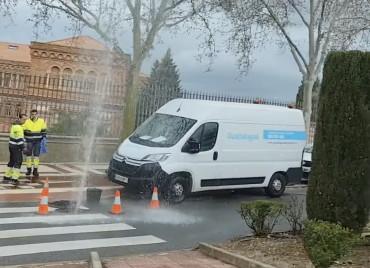 fuga agua en Adoratrices