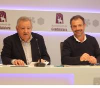 Javier Toquero y Juan Garrido en rueda de prensa 1