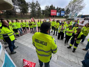 Ambulancias huelga 2