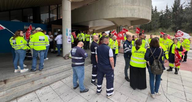 Ambulancias huelga 4