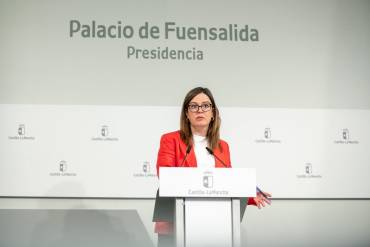 Esther Padilla consejera portavoz de la Junta CLM 3