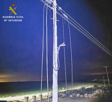 Guardia Civil Robo cable cobre 2 1