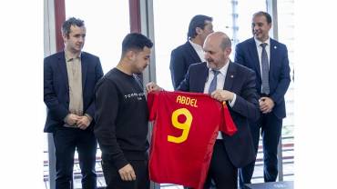 Abdel árbitro agredido Torija Foto RFEF