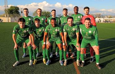 Once inicial del Marchamalo en Noblejas donde disputó su último partido de la temporada. Foto C.D. Marchamalo