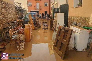 Villel de Mesa inundación calle