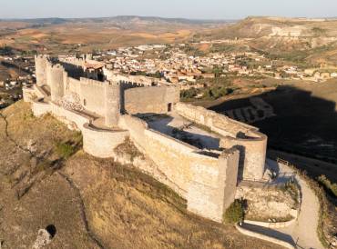 Castillo de Jadraque Muro desprendimiento