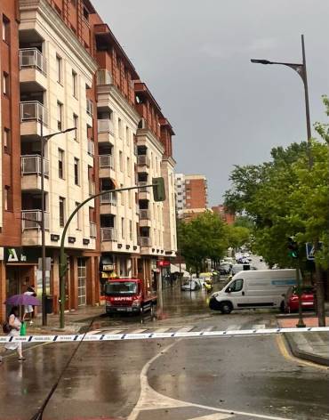 Guadalajara Tormenta inundación avenida de Francia 2