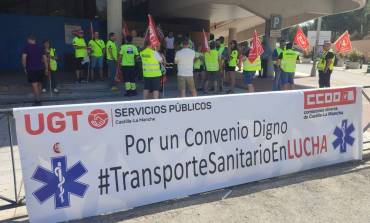 Huelga transporte sanitario 4