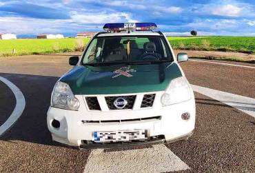 Coche frontal Guardia Civil