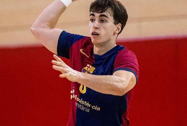Joan Blacno nuevo fichaje de IMpulse BM GUadalajara Foto Barça Atlètic