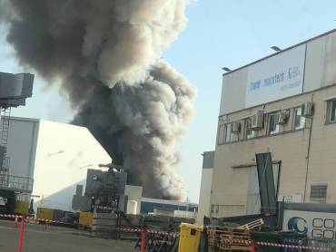 Incendio fábrica Azuqueca de Litio 4