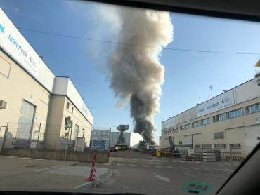 Incendio fábrica Azuqueca de Litio 5