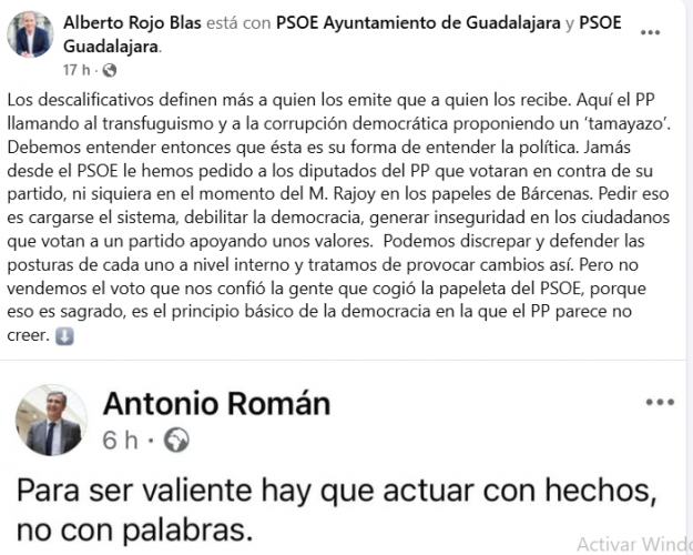 respuesta rojo a román